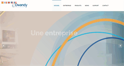 Desktop Screenshot of owandy.fr